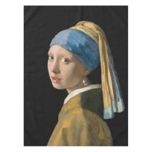 Toalha De Mesa Johannes Vermeer - Rapariga com um Ouriço de Pér