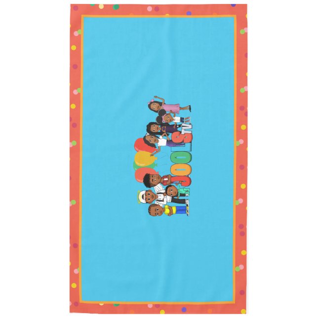 Toalha De Mesa JOOLS TV ®️ Tablecloth Azul (Frente)