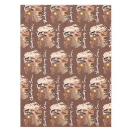 Toalha De Mesa Jovens nativos americanos se posicionando no Muro 