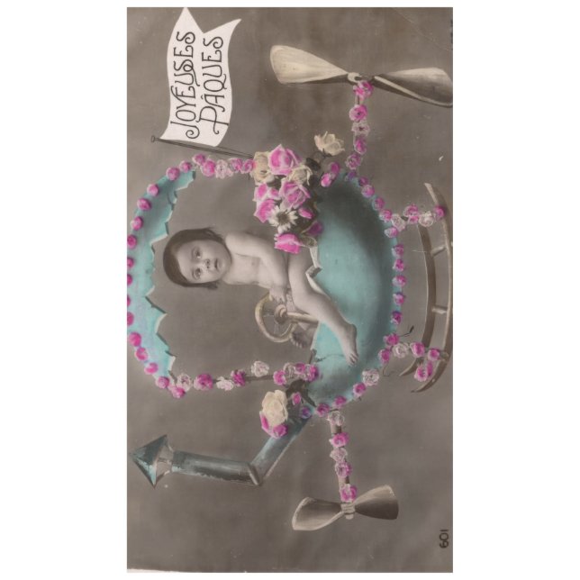 Toalha De Mesa Joyeuse Paques (Frente)