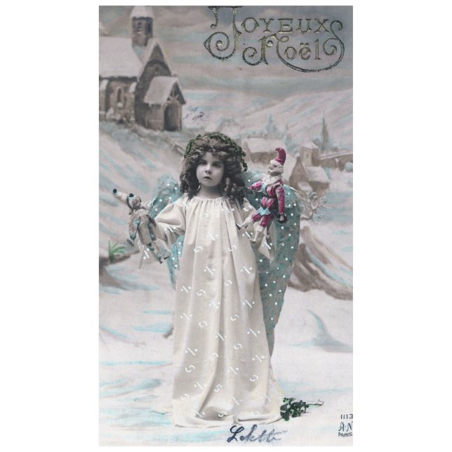 Toalha De Mesa Joyeux Noel (Frente)