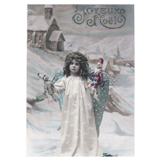 Toalha De Mesa Joyeux Noel (Frente)