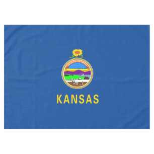 Toalha De Mesa Kansas flag