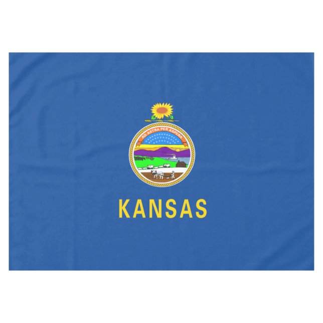 Toalha De Mesa Kansas flag (Frente (Horizontal))