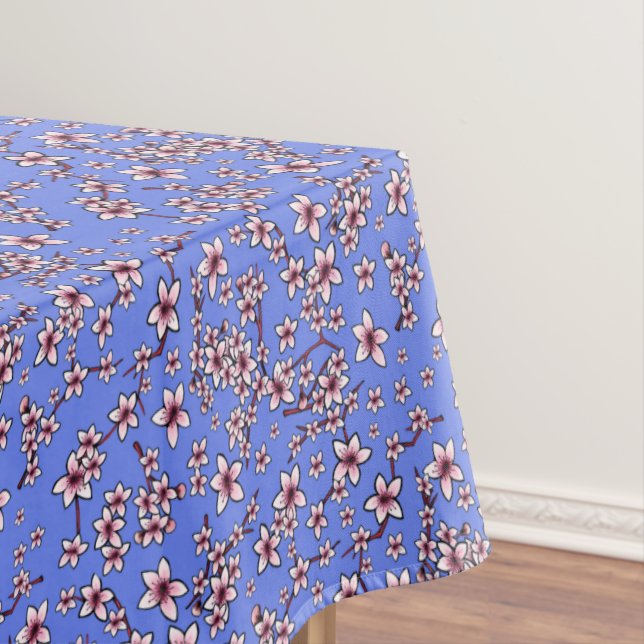 Toalha De Mesa KiniArt Cherry Blossoms Tablecloth (Posição Original)