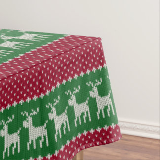 Toalha De Mesa Knit de férias n.o 01
