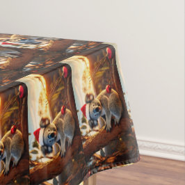 Toalha De Mesa Koala Santa Hat Sentado em Gumtree