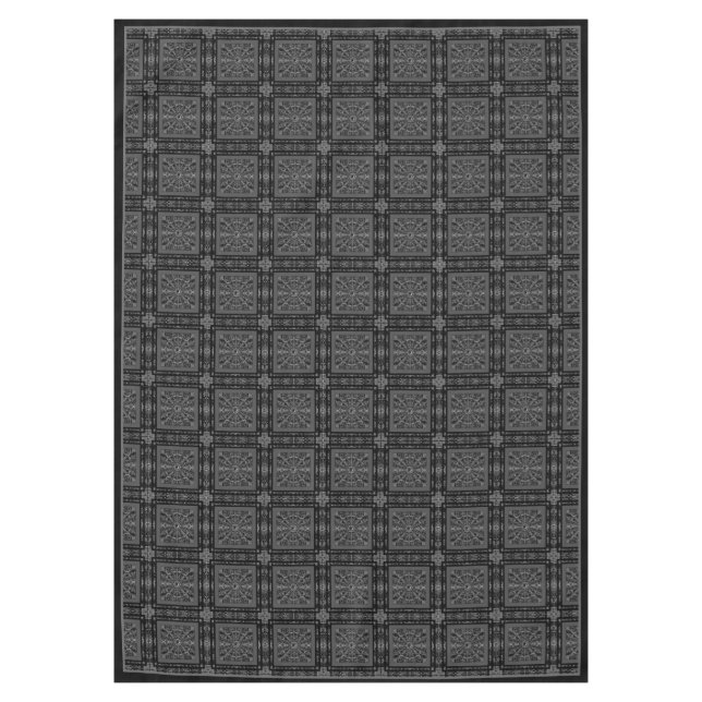 Toalha De Mesa Lace Black Cerâmico (Frente)