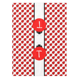 Toalha De Mesa Ladybug Monograma