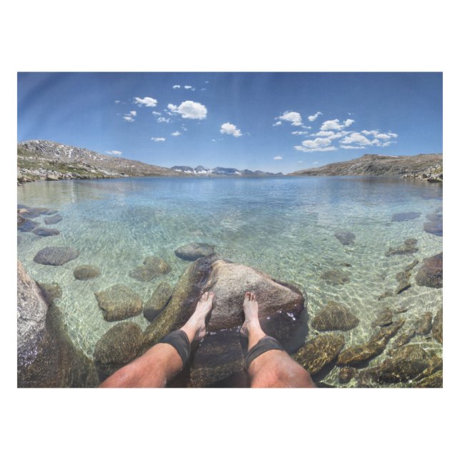 Toalha De Mesa Lago Desolation - Sierra (Frente (Horizontal))