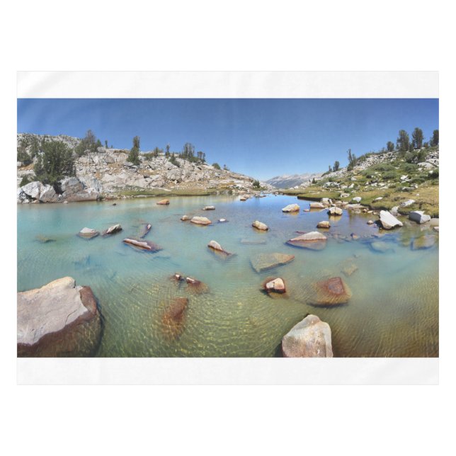 Toalha De Mesa Lago Donahue Pass - Yosemite (Frente (Horizontal))