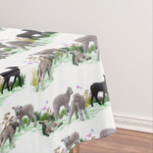Toalha de Mesa Lamb Meadow (escolha a cor)
