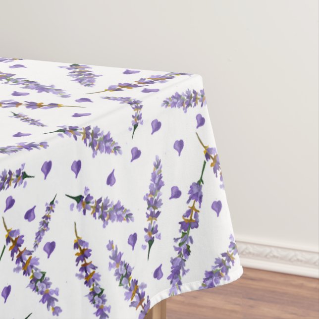 Toalha de Mesa Lavanda Amorosa (Posição Original)