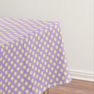 Toalha De Mesa Lavender Lemon Polkadots