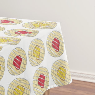 Toalha De Mesa Lemon Cherry Danish Fruta Paery,