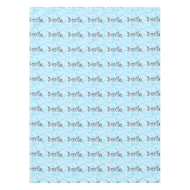 Toalha De Mesa Lente de mesa de sorriso (Frente)