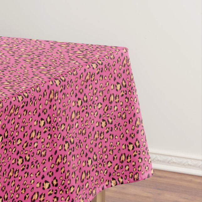 Toalha De Mesa Leopardo de luxo (Posição Original)