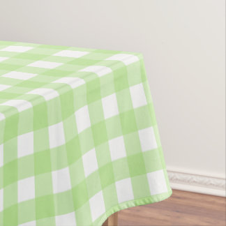 Toalha De Mesa Leve Mesa verde de Gingham