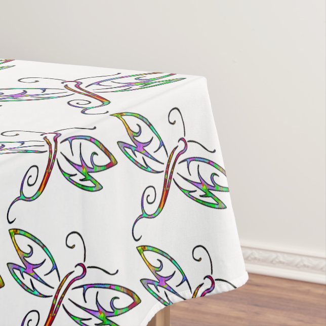 Toalha De Mesa Libélulas coloridas (Posição Original)