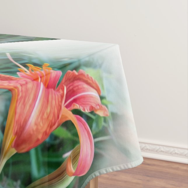 Toalha De Mesa lily laranja (Posição Original)