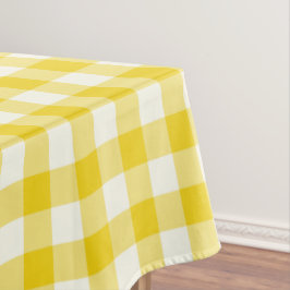 Toalha De Mesa Limão - Tablecloth amarelo da verificação do teste