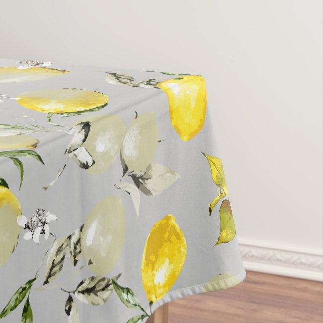 Toalha De Mesa Limões de aquarelas 19 (Posição Original)