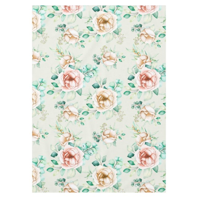 Toalha De Mesa Linda Floral (Frente)