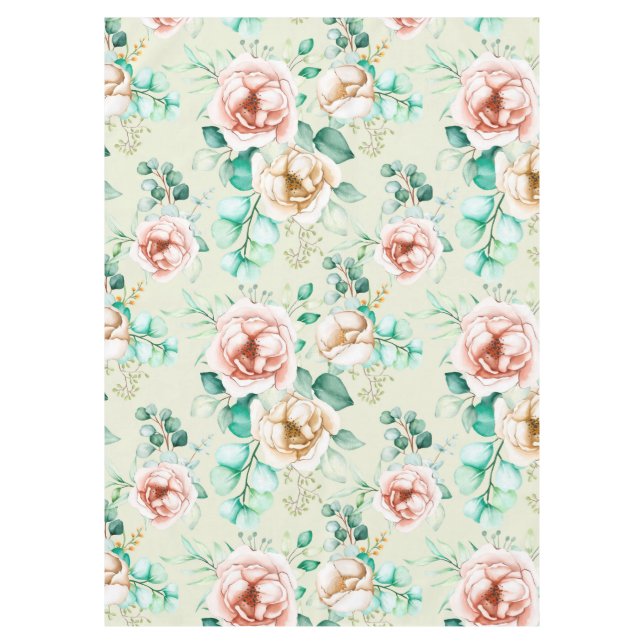 Toalha De Mesa Linda Floral (Frente)