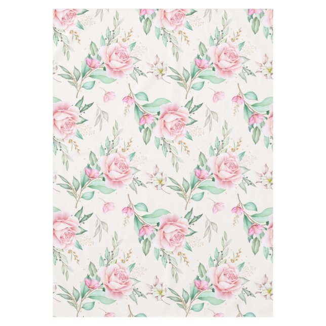 Toalha De Mesa Linda Floral (Frente)