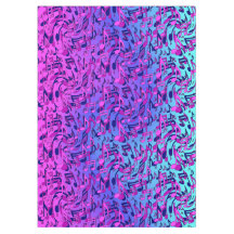 Linda música Colorida Notas Retiradas Rosa Aqua