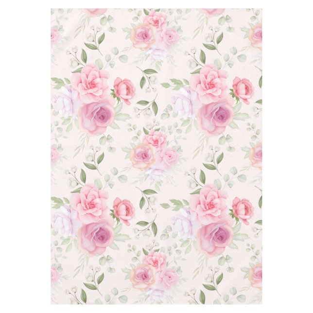 Toalha De Mesa Linda Tablecloth Floral (Frente)