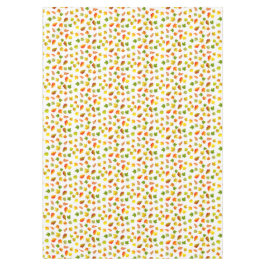 Toalha De Mesa Lindas Folhas de outono em Tablecloth Branca