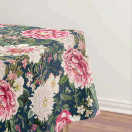 Toalha De Mesa Lindas Peônias Rosa Floral