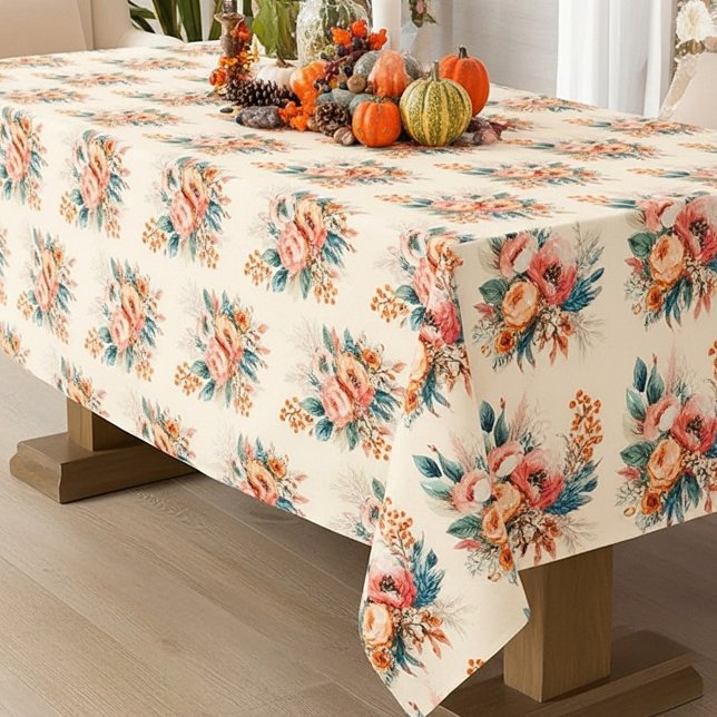 Toalha De Mesa Lindo buquê boho de outono (Criador carregado)