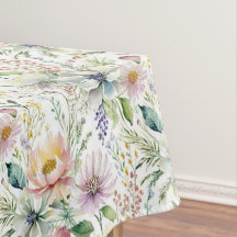 Lindo padrão floral pastel