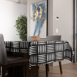Toalha De Mesa Linhas Intersetando Arte