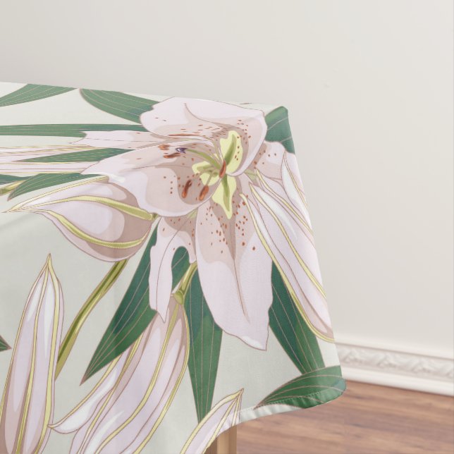 Toalha De Mesa Lírios sangrando na Costa do Marfim (Posição Original)