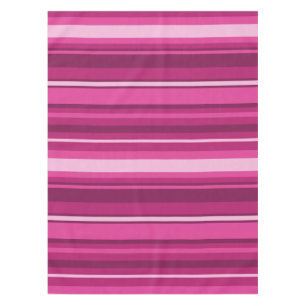 Toalha De Mesa Listras de Fuschia