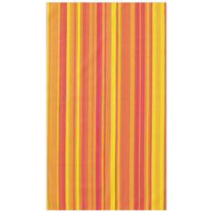 Toalha De Mesa Listras Laranja Vermelho Amarelo