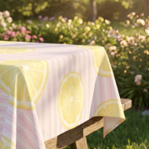 Listras Rosa Limão Amarelo 
