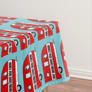 Toalha De Mesa "Live, Laugh, Love and Camp"