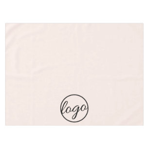 Toalha De Mesa Logotipo comercial personalizado - Cor-de-rosa-ros