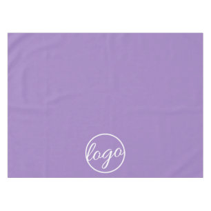 Toalha De Mesa Logotipo comercial personalizado Lilac Roxo