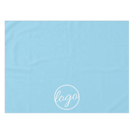 Toalha De Mesa Logotipo comercial personalizado Sky Blue