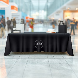 Toalha De Mesa Logotipo de 4 Círculos Personalizado Empresa Negóc
