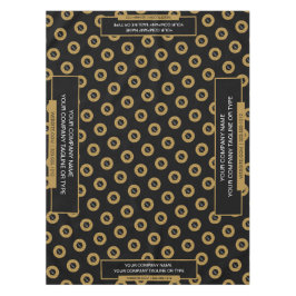 Toalha De Mesa Logotipo de Tablecloth de exibição comercial 52"X7