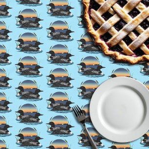 Toalha De Mesa Lon Casal Sunset Blue
