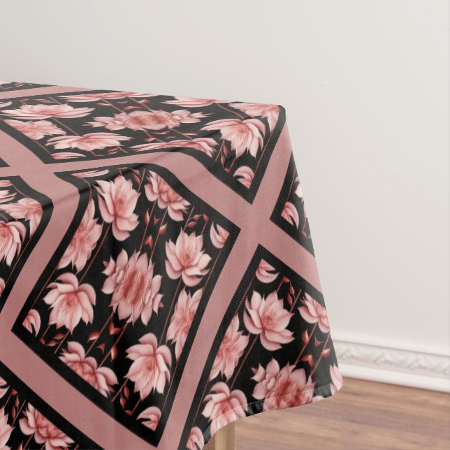 Toalha De Mesa Lotus Classic Rosa 4 (Posição Original)