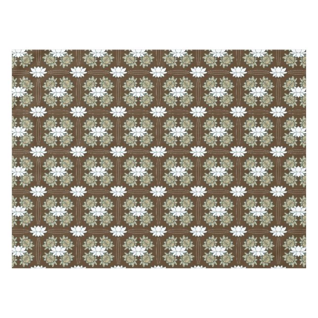 Toalha De Mesa Lotus Tablecloth (Frente (Horizontal))