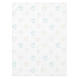 Toalha De Mesa Lovely hearts pattern - Shower Curtain - Large